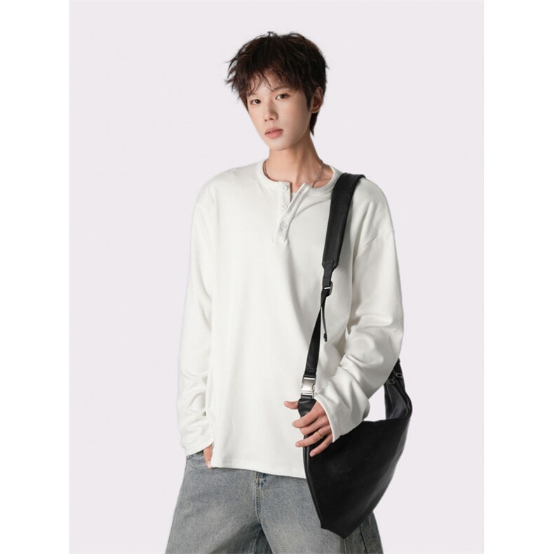 TXDD017-P40高质量春秋新款长袖T恤卫衣男女同款打底衫，男装T恤，星座712A-1