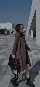 2022春季带帽休闲风衣图片