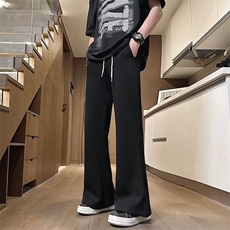休闲卫裤男款cleanfit美式复古简约宽松直筒显瘦微喇长裤NA894，男装休闲裤，星座1116A-1（原606A）