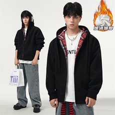 2025HW25723加绒无影墙大码奥利绒连帽卫衣M-5XHW25842-特P55，男装卫衣，电商A022