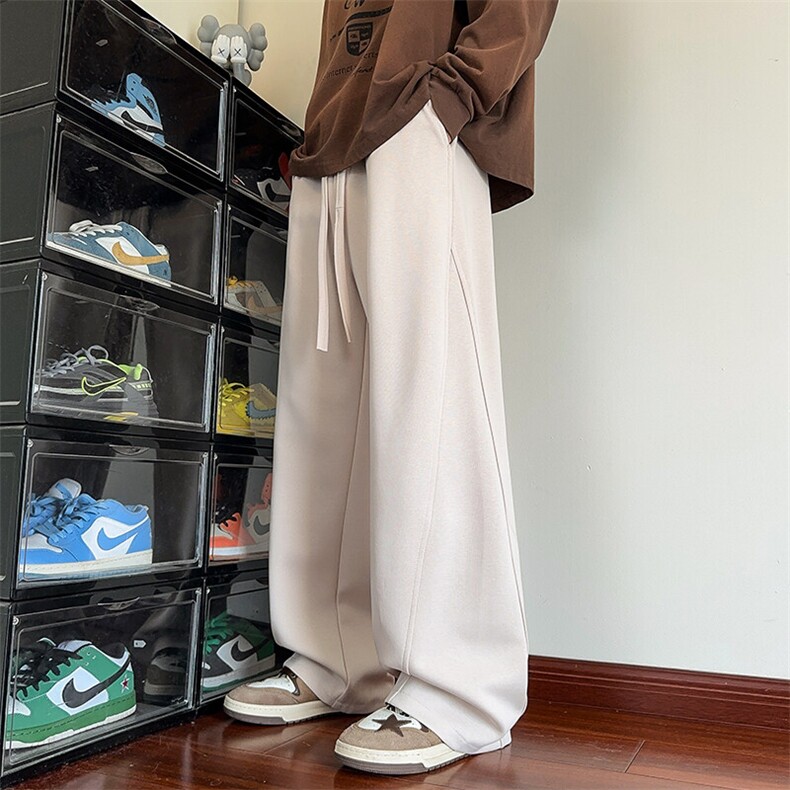 2026春季新款内景大码美式弯刀卫裤M-5XHK24891-特P35，男装休闲裤，电商A022