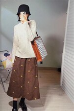 秋冬款半裙，女装半身裙，一乐