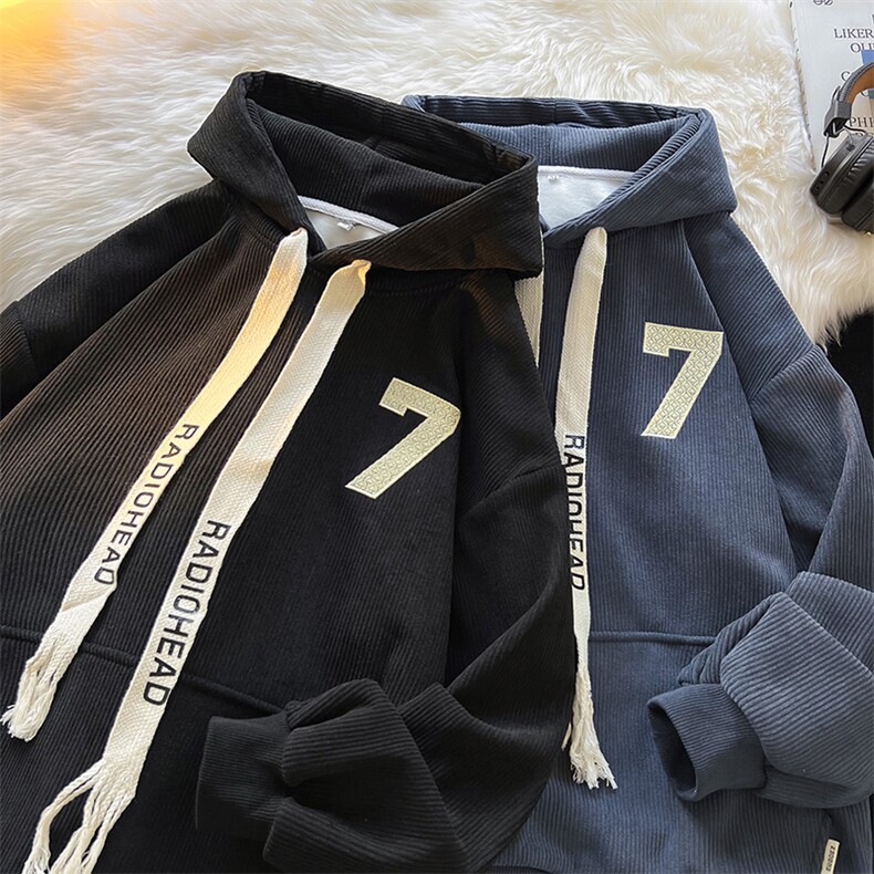 男女卫衣休闲款秋冬季七字潮牌宽松大码重磅外套加绒加厚外套，女装短外套，电商A011（原4039）