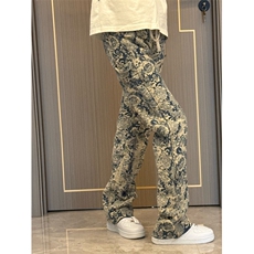 【有货】1197CC-特P76青花瓷牛仔裤男女设计感直筒裤子，男装牛仔裤，星座1007（原301D）