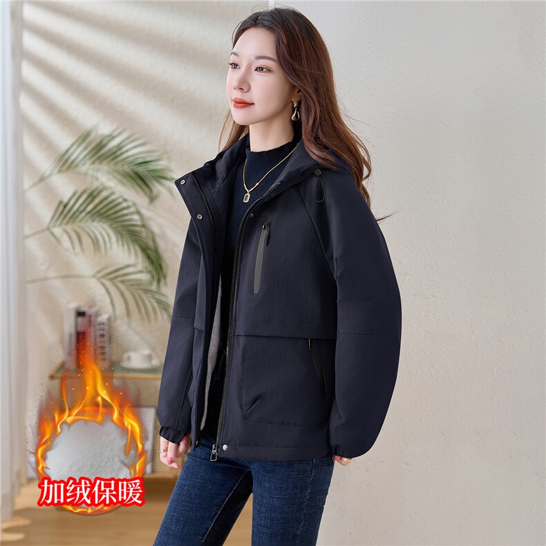 现货！现货！2025冬季新款加绒加厚棉衣外套女棉服,女装棉衣/棉服,以桐
