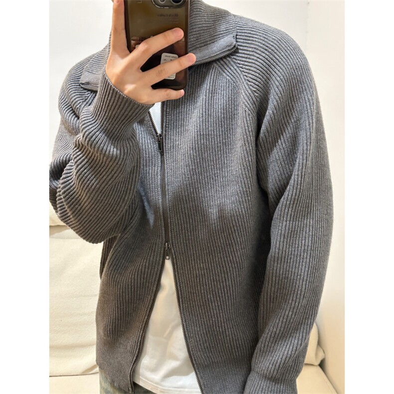 【有货】M5653HH-特P55cleanfit拉链开衫毛衣外套男款针织衫秋冬,男装针织衫/毛衣,星座1007（原301D）