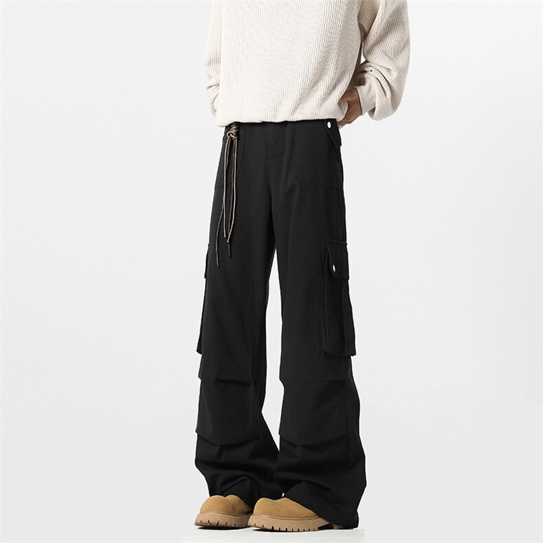 B258-K9953-特P50控88抖音品质工装裤成分70%棉30%聚酯纤维，男装工装外套，电商B258