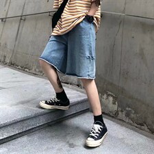 牛仔裤男牛仔短裤K028P35,男装牛仔裤,星座1116-2