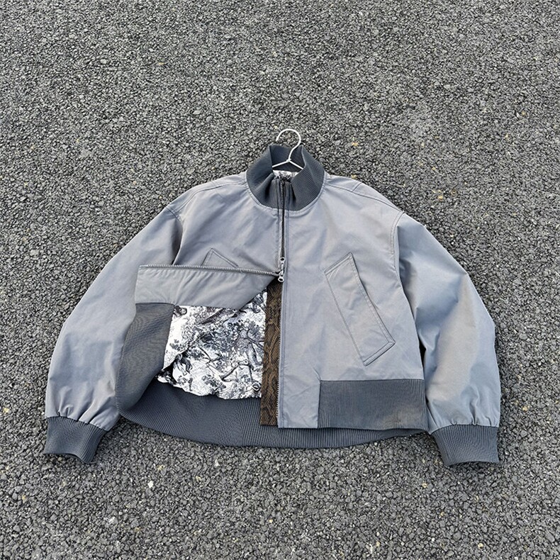 白现货在仓2025春季新款座山蟒夹克W2502P78,男装夹克,电商C313