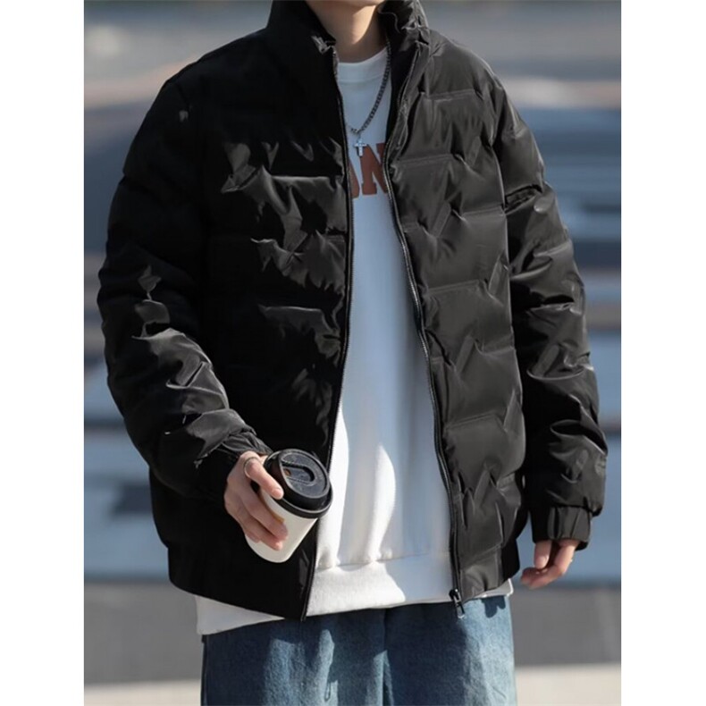 秋冬季男士羽绒服外套加厚保暖夹克冬装鸭绒休闲男装上衣M9012,男装夹克,星座1116A（原606A-3）
