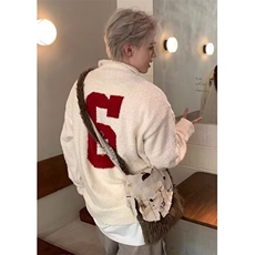 POLO衫宽松刺绣撞色毛衣针织衫MQ05，男装针织衫/毛衣，星座1116A（原606A-3）