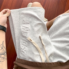 抖音直播！菠萝格立体钢印休闲短裤男DK16-特P25M-5XL，男装牛仔裤，电商B325