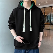 好质量！华夫格上衣男圆领连帽华夫格卫衣男大码长袖t恤男W622，男装卫衣，星座815-2