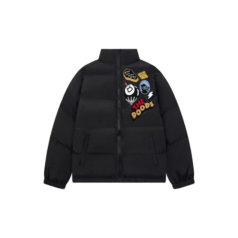 1506-1/M1781/P86冬季潮牌刺绣棉服男美式高街加厚保暖外套,男装棉衣,星座1506-1