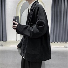 现货秋冬男款宽松帅气百搭潮流港风灯芯绒西装西服外套DM09-P65，男装西服套装，电商D321-1