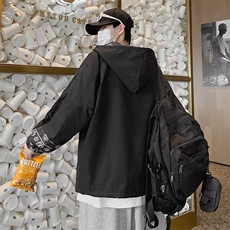 夹克男潮牌ins秋季外套2025新款衣服韩版潮流休闲帅气炸街冲锋衣，男装夹克，星座1210-1