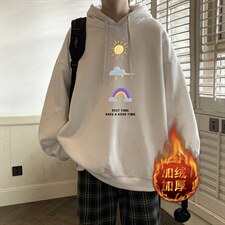 米白色加绒款