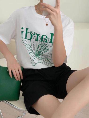 夏季新款：新款简韩T恤，女装T恤，嫒可儿