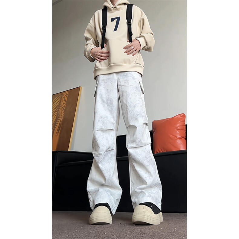 宽松直筒休闲裤男长裤KD659-P50，男装休闲裤，电商D312-1