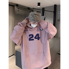 秋季新款男wljp-6919麂皮绒连帽特p45控79，男装卫衣，星座605(原A050)