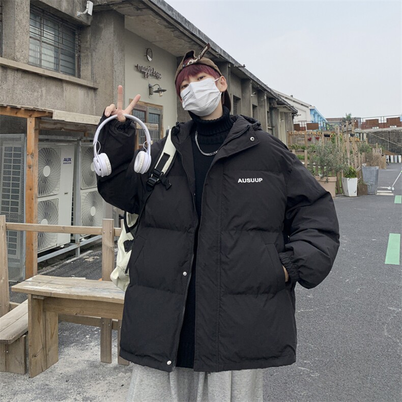 冬季韩版潮流宽松ins面包服新款棉衣男加厚棉袄外套W5994-P69,男装棉衣,星座512-2