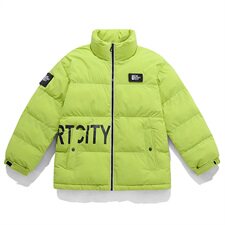 白底平铺2020冬新款字母复古立领90%羽绒服外套A436-908-P165，男装羽绒服，电商A436