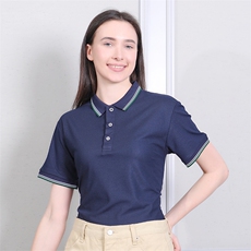 POLO领短袖T恤夏季情侣2025年新款休闲百搭时尚翻领正肩T恤上衣，女装T恤，佳绒高端店