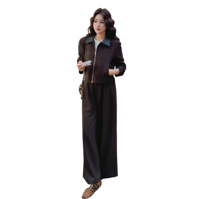 冬装新款毛呢套装2C092-98762-P195-K278,女装套装/套裙,2C092