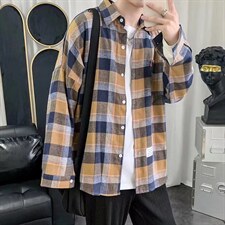 长袖衬衫男港风日系外套C0001P29,男装衬衫,星座1116-2