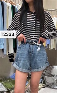 2022牛仔短裤图片