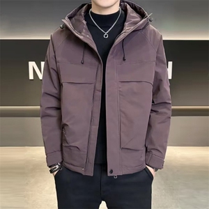 现货动感地带秋冬户外男款防风防水硬壳冲锋衣连帽外套徒步登山服图片