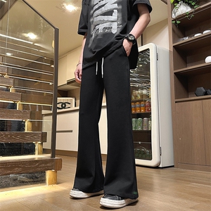 2024春季潮牌直筒运动长裤美式hiphop垂感卫裤男 现货K7833-P34图片
