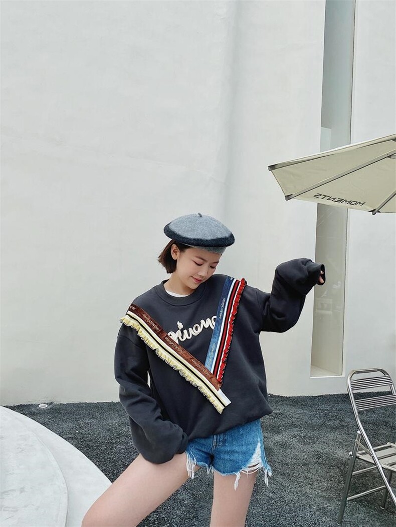 2021/加绒卫衣/NEW，女装卫衣/绒衫，潘朵拉