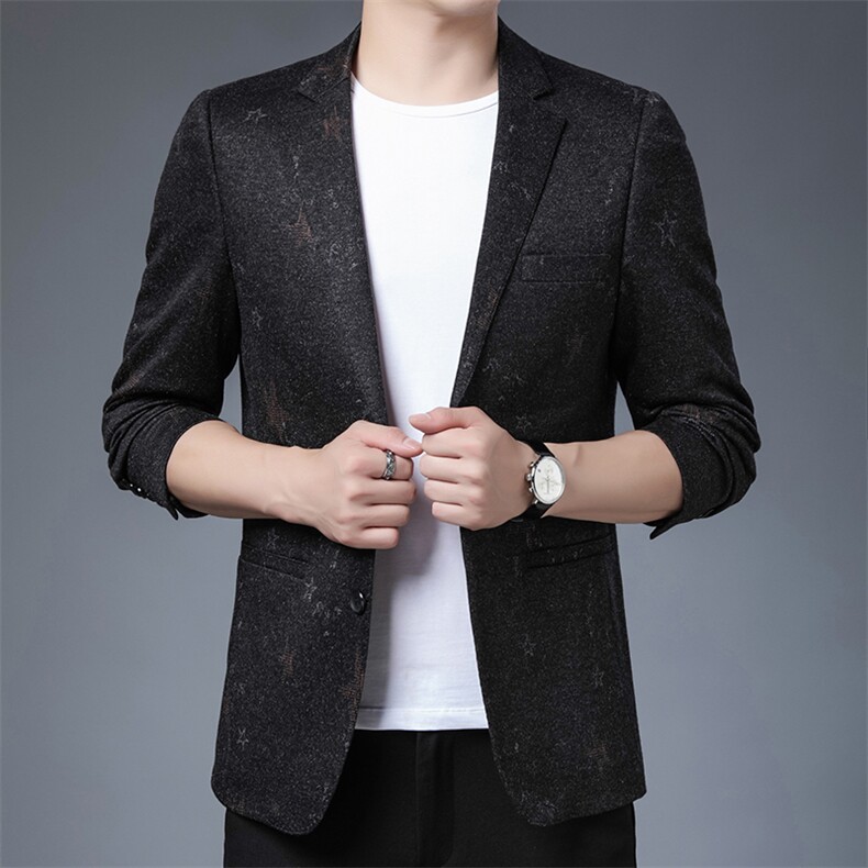 M207557钱塘2020-2秋冬男士高端商务休闲便服单西P170控价不低308图片