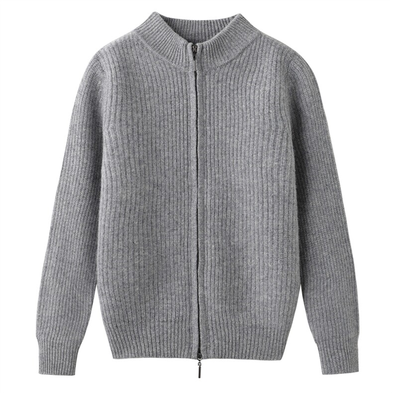 2025年秋季新款元宝针拉链针织儿童羊毛开衫时尚休闲通勤百搭，童装儿童羊毛衫，暖钟情羊绒