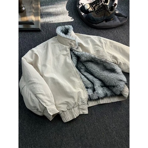 网图有货狼王座山雕bomber冬季哈灵顿立领棉服夹克男女A1170-P98
