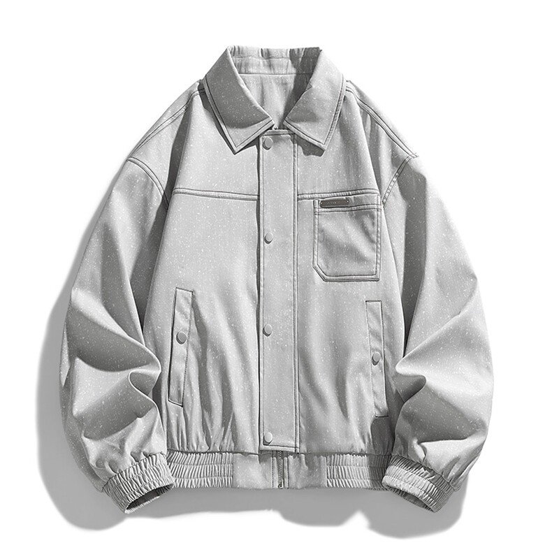 JK8867-P78L-9XL2025秋冬新款大码翻领夹克外套控138,男装夹克,星座109