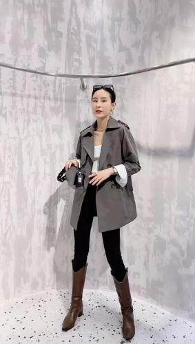 （现货）新款秋装风衣，女装风衣，大麦