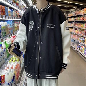 长袖青春流行印花潮流外穿男春季夹克棒球领H111P55，男装夹克，星座1116-2