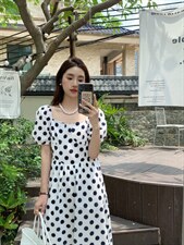 夏季新款连衣裙，女装连衣裙，FUMEI赋美