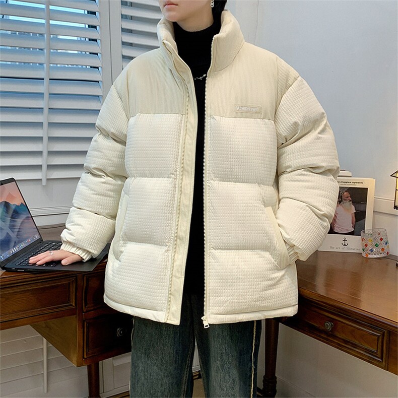 情侣面包服潮牌棉服男女加厚冬季外套防寒服棉袄M0899-P78,男装棉衣,星座308B-2