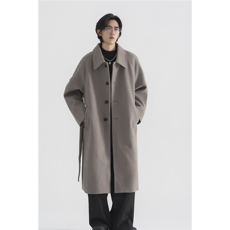 现货毛呢大衣男中长款冬季加厚过膝呢子外套DY18-P130控178,男装毛呢大衣,星座403（原603-1）