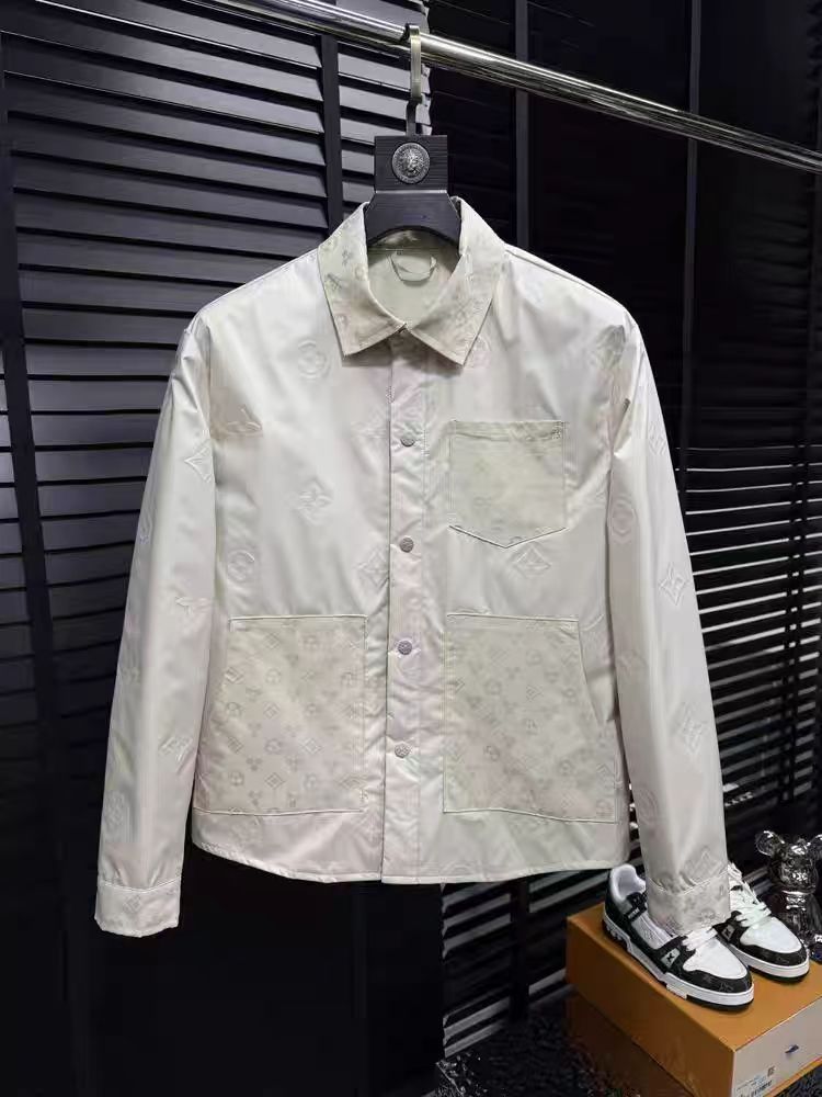 (网络图慎用有大货)轻奢欧货压花衬衣外套高品质313B-CS502-P105,男装衬衫,星座313B