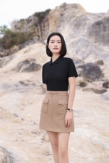 无痕动感纯棉短袖POLO衫工作服T恤男纯色商务员工衣，男装Polo衫，鲁菏羊绒