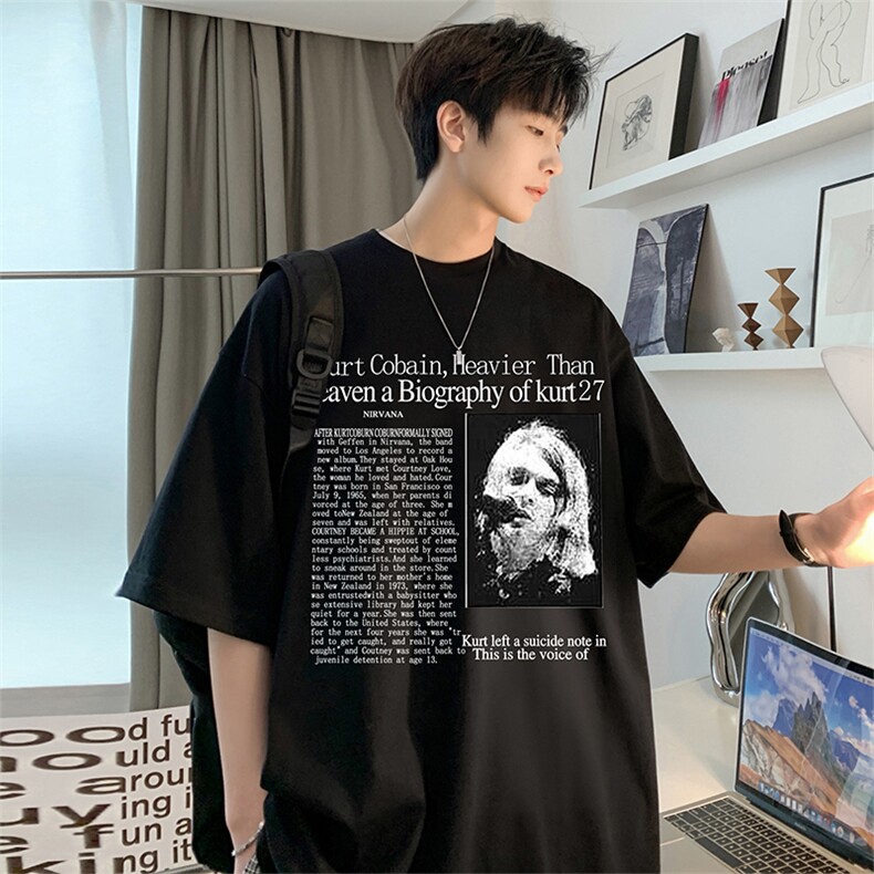 数据超好220克重磅美式潮牌短袖t恤T1182-P28直播有280克品质P35,男装T恤,电商A486