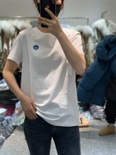 新款春装短袖T恤欧款内搭宽松打底，女装T恤，L·H·X