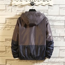 Y288春新男女休闲连帽薄夹克外套防晒服织带外贸跨境情侣开衫运动,男装夹克,星座115A(原星座507）