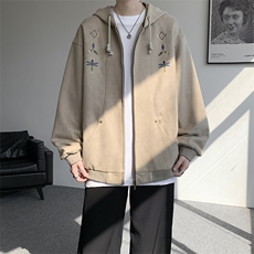 8XL-M特大码秋冬机能夹克外套冲锋衣百搭潮休闲宽松户外WY24P78，男装夹克，电商D206-1