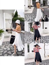 不规则半裙，女装半身裙，千百莲