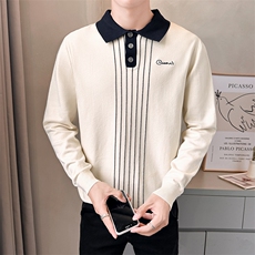 2025秋款店主风毛衣男时尚外套休闲男针织衫上衣B317/M8519/P78，男装针织衫/毛衣，电商B317